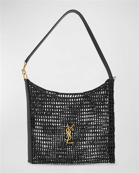 ysl camera bag raffia|YSL raffia tote bag.